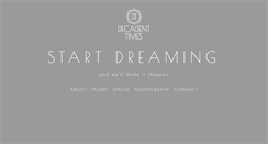 Desktop Screenshot of decadenttimes.com